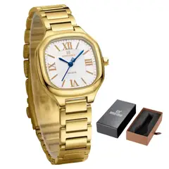 NAVIFORCE - Relojes dama elegantes casuales diseño moderno 5032