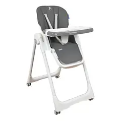 PRIORI - Silla Comedor Bebe Multiposiciones Galaxy Gris Oscuro