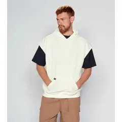 TYPER - Buzo Texturizado Manga Sisa Con Capota