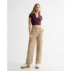 SEVEN SEVEN - Pantalon Para Mujer Color Arena Marca #28071870