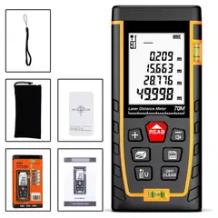 GENERICO - Medidor Laser Digital Mini Metro Laser Pantalla 50 Metros