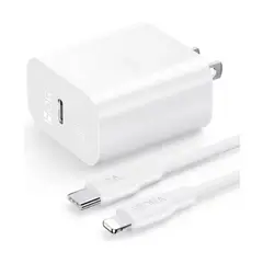 1HORA - Cargador Carga Rápida Pd 20W GAR154 Tipo-C a Lightning
