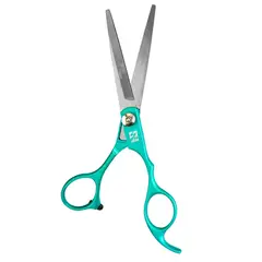 STRONGCASE - Tijera Microdentada Acero 420 Green 6