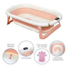 PRIORI - Bañera Bebe Plegable Portátil Lee
