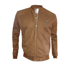 MODA EN CIRCUITO - Chaqueta Beisbolera en Gamuzon para Hombre