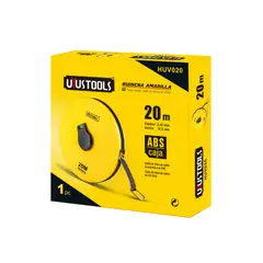 UYUSTOOLS - Cinta Métrica Decámetro 20 Metros Fibra De Vidrio
