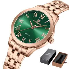NAVIFORCE - Reloj Fino Para Mujer Curren 9007 Acero Accesorio Elegante
