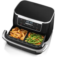 NINJA - Freidora Profesional con Cesta de Doble Zona Smart Finish 6L