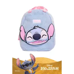 YOI - Bolso morral pequeño de peluche con diseño inspirado en stitch