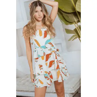 RAGGED - Vestido coco Marfil