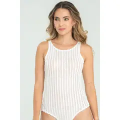 RAGGED - Body blonda mali Marfil