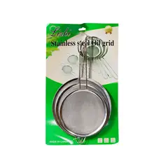RAMITECH - Set 3 Coladores Acero Torenyx Lizhi
