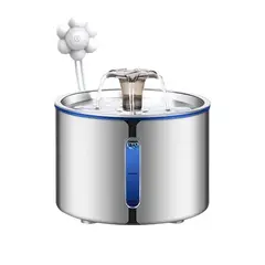 GENERICO - Fuente De Agua + Sensor De Movimiento Acero Inoxidable 25l