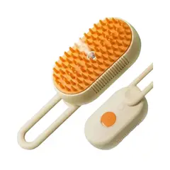GENERICO - Cepillo Vapor Mascotas Quita Pelo Facil y Suaviza el Pelaje