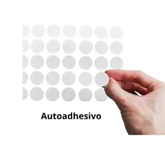 GENERICO - Tapa Tornillo Adhesivo Blanco - Lamina