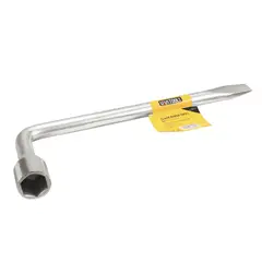 UYUSTOOLS - Llave Cruceta Tipo L 17 Mm Llanta Neumático Rin