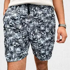 SHAKTIS - Pantaloneta Estampada Antifluido Gris 1314