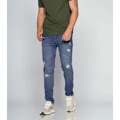 UNSER - Jean Con Rotos Para Hombre
