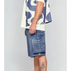 TYPER - Bermuda Tipo Cargo Para Hombre