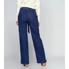 DEREK - Jean Bota Recta Con Cinturon