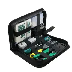 SEISA - Kit Estuche 10 En 1 Ponchadora Rj45 + Tester Red + Pelacable