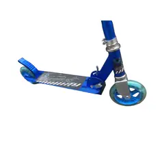 GENERICO - Scooter plegable de aluminio con luces en ruedas