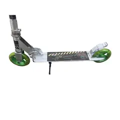 GENERICO - Scooter plegable de aluminio con luces en ruedas