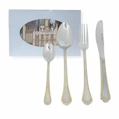 SWISSHOME - Set De Cubiertos En Acero Quirúrgico Inoxidable