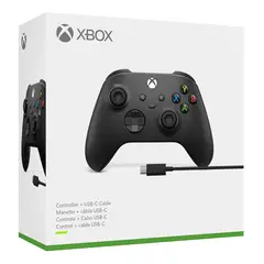 XBOX - Control Inalámbrico + Cable USB-C Negro