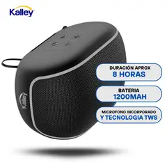 KALLEY - Parlante Portátil Bluetooth De 4W