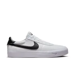NIKE - Tenis Court Shot Hombre-Blanco/Negro