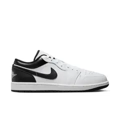 NIKE - Tenis Air Jordan 1 Low Hombre-Blanco/Negro