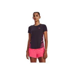UNDER ARMOUR - Camiseta Mujer UA ISO CHILL LASER T Purpura UNDER ARMOUR.