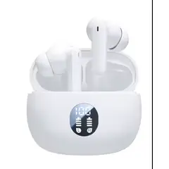 ATOGOB - Auriculares Inalambricos con pantalla LED con cancelación de ruido
