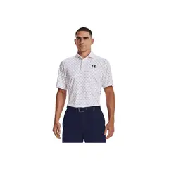 UNDER ARMOUR - Camisa Hombre PLAYOFF 3.0 PRINTE P Blanco