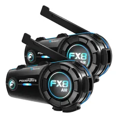 GENERICO - Intercomunicador Casco Moto Fodsports Fx8 Air Radio Fm X2 Ud