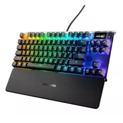 STEELSERIES - Teclado Mecanico 80% Tkl Smart Display Apex 7 Us
