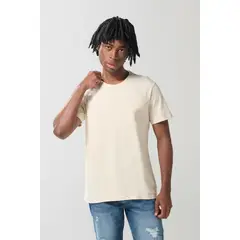 KOAJ - Camiseta manga corta unicolor con bolsillo delantero Hombre