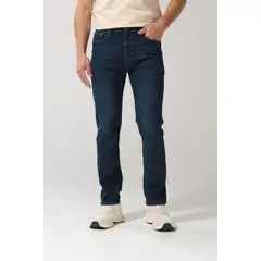 KOAJ - Jean straight leg azul oscuro con bota recta y tiro bajo HOMBRE