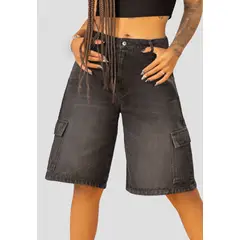 MARKETING PERSONAL - Bermuda Mujer Negro Mp 107822