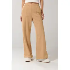 KOAJ - Pantalón jogger unicolor con bota recta y bolsillos Mujer