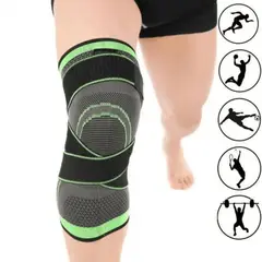 GENERICO - Rodillera Deportiva Con Correas Ajustable Soporte Rotula x1.