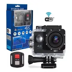 GENERICO - CAMARA MOTO WIFI 4K + CONTROL