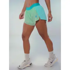 NO RULES - SHORT DEPORTIVO RUNNING PERFORMANCE JADE.