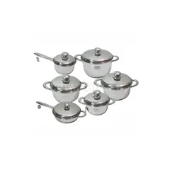 SWISSHOME - Ollas Acero Quirúrgico Juego Completo Inoxidable