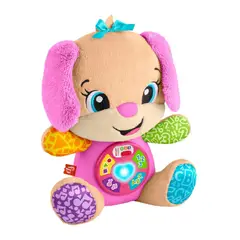 FISHER PRICE - Perrita Aprende Conmigo Inglés Luces Y Sonidos
