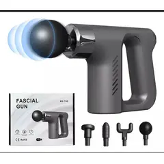 GENERICO - Masajeador Muscular Inalámbrico Facial Gun Pistola Corporal