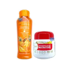 ANYELUZ - Shampoo Coctel de Frutas Y Tratamiento Capilar