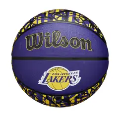 WILSON - Balón Baloncesto NBA Graffiti LA Lakers NO7