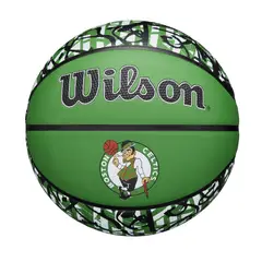 WILSON - Balón Baloncesto NBA Graffiti Boston Celtics NO7
